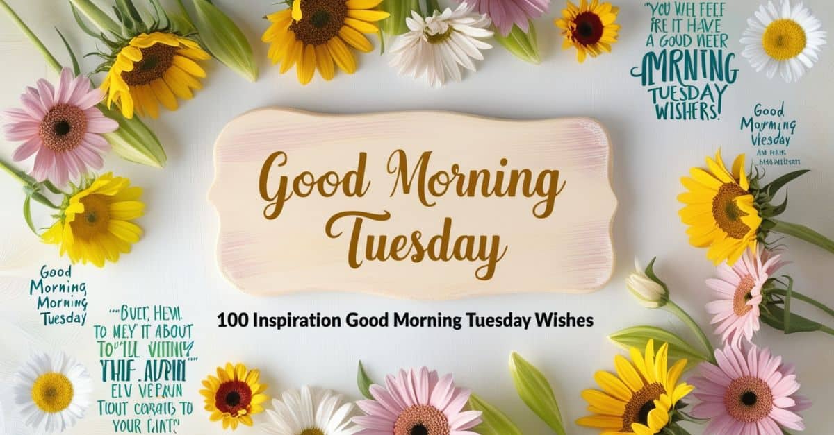 inspiration good morning tuesday