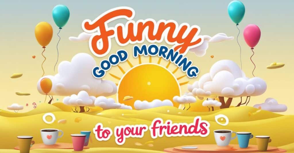 Funny Good Morning Wishes to Your Friends