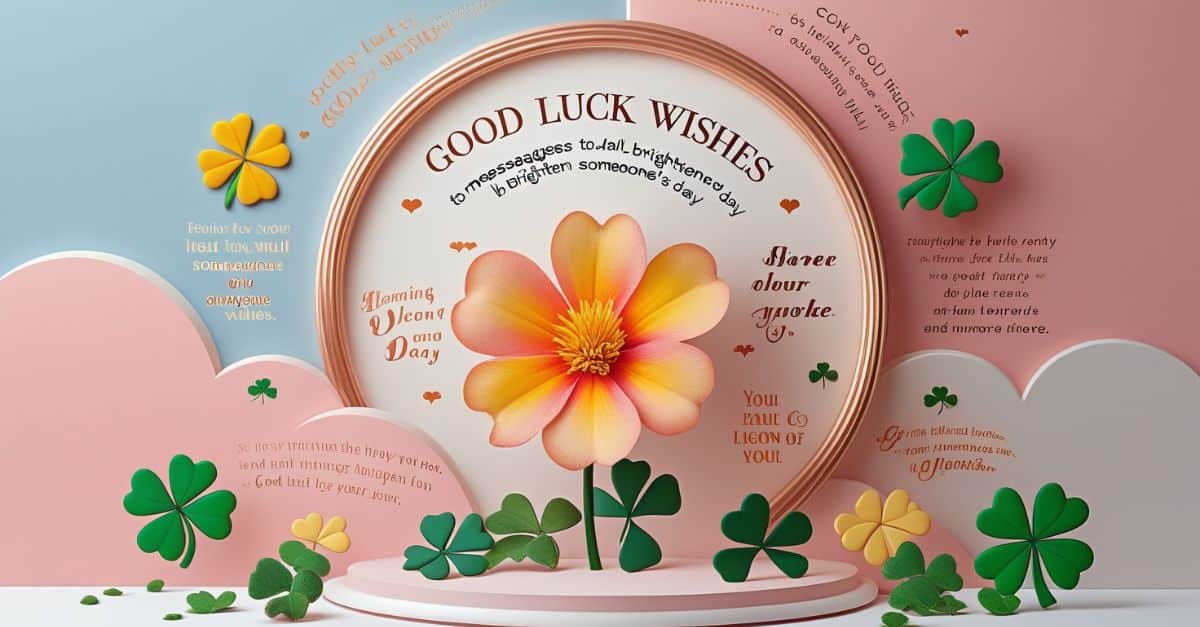 Good Luck Wishes: Messages to Brighten Someone's Day